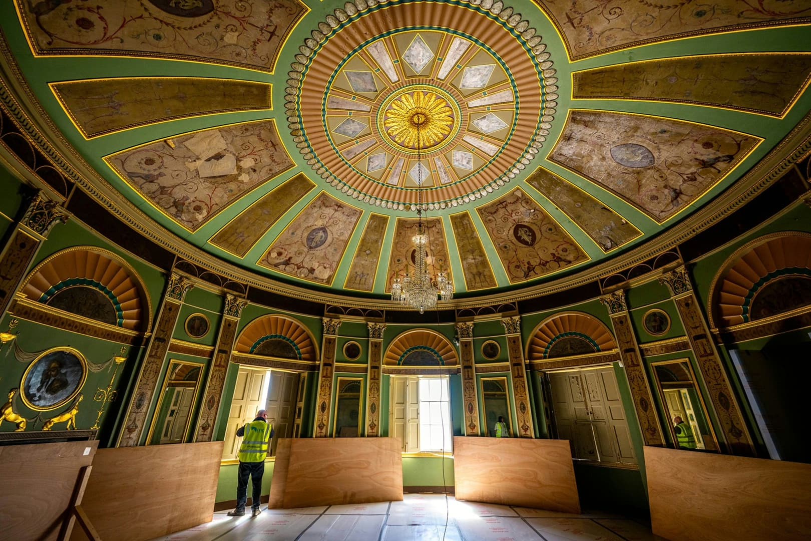 Heaton Hall Restoration Brings New Life To Historic Chandeliers And Orangery